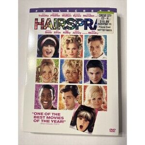 Hairspray (DVD, 2007, Full Frame)